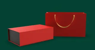 包装礼盒样机图片