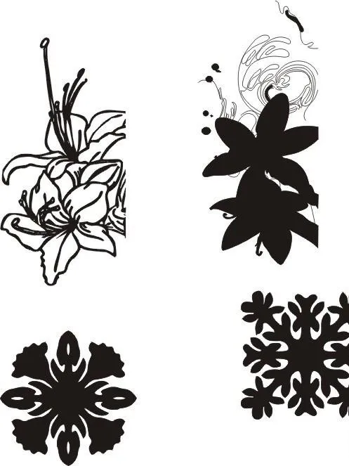 花纹图片cdr矢量模版下载