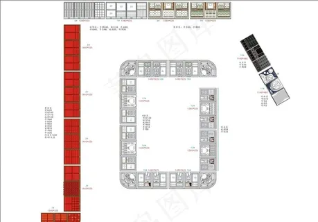 珠宝道具店面设计图黄金彩宝钻石图片