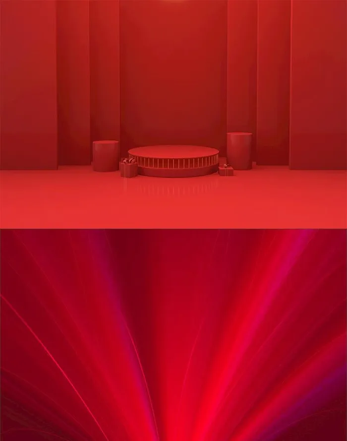 高档红色大气背景图片(827x1085)psd模版下载