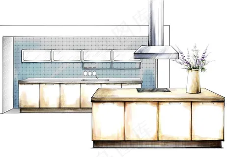 手绘 室内图片 手绘 室内图片
