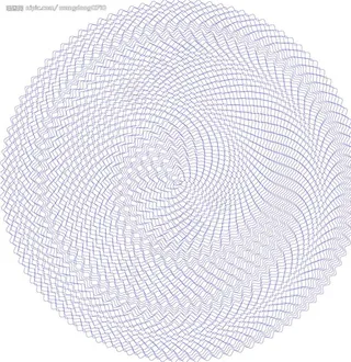 超线 防伪 底纹图片