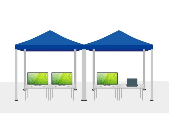帐篷效果图图片