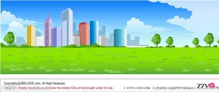 高楼大厦矢量图图片