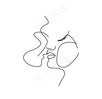 婚礼线条logo7图片 婚礼线条logo7图片