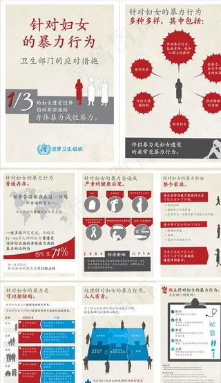 针对妇女的暴力行为画册图片