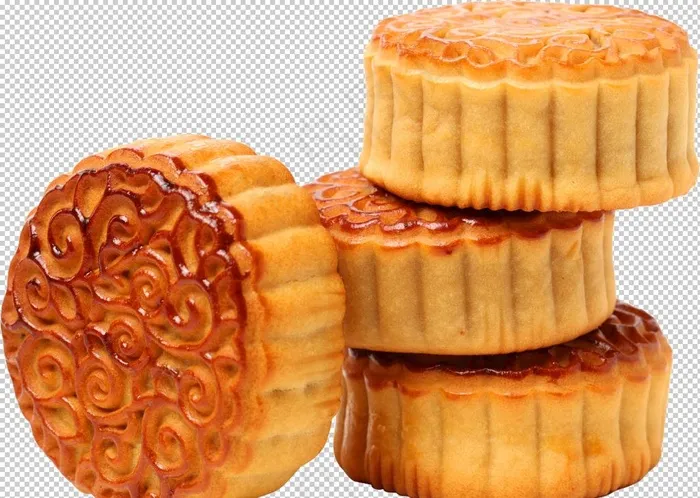 月饼抠图图片psd模版下载