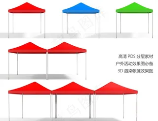 帐篷素材图片