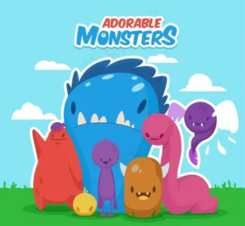 怪兽  卡通怪兽图片