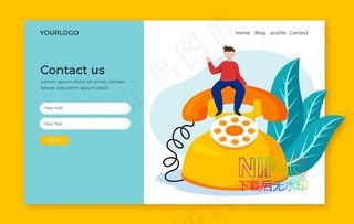 电话联系我们图片