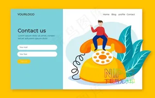 电话联系我们图片