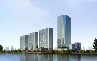 河岸高档商务写字楼图片