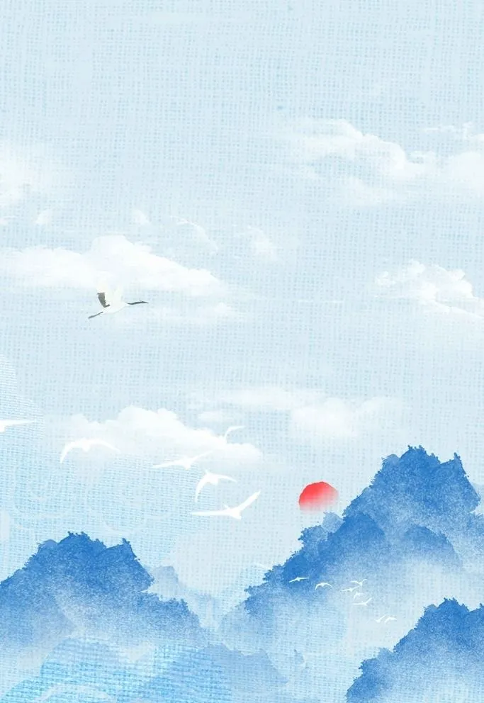 中国风背景图片(3494x4392)psd模版下载
