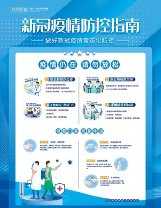 疫情防控指南 超市图片