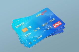 银行卡样机 图片