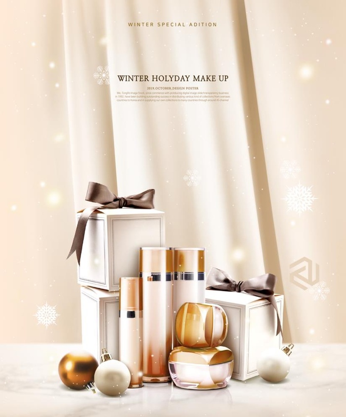化妆品海报图片