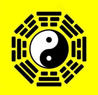 八卦图  太极图图片