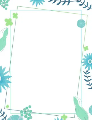 小清新边框图片