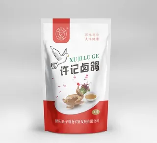 卤鸽包装图片