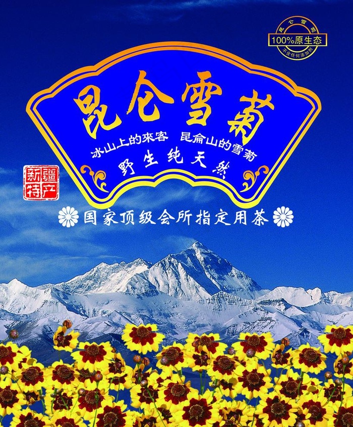 昆仑雪菊图片