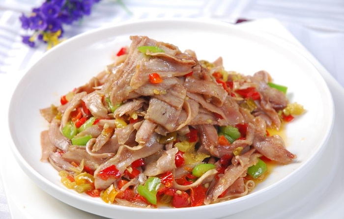 爆炒猪肚图片