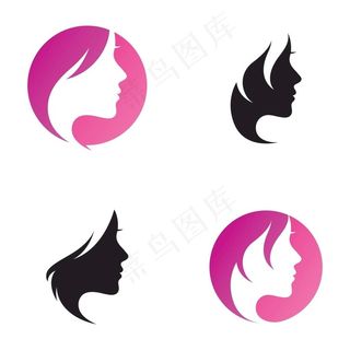 美容logo设计脸图片