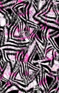 斑马纹印花图片 斑马纹印花图片