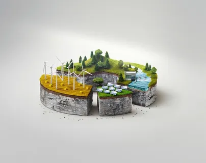 创意合成城市场景图片