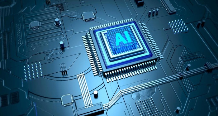 AI人工智能科技芯片图片