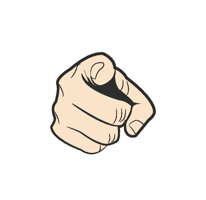 手指向矢量素材图片