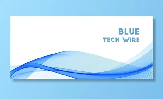 蓝色科技线图片