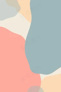 彩色莫兰迪色块图片