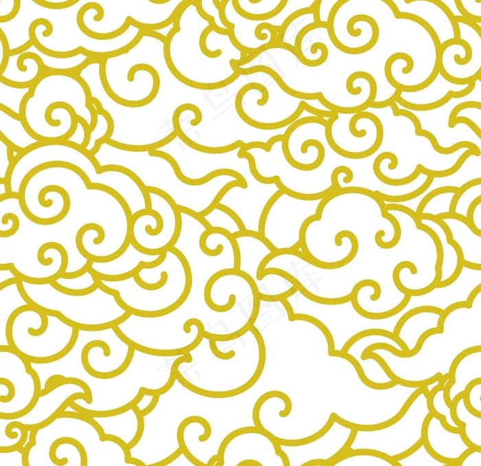 古典中式云纹  图片