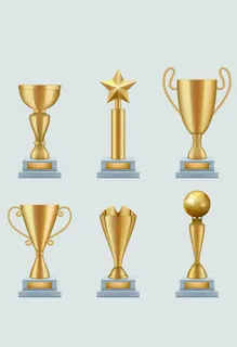 矢量奖杯图片