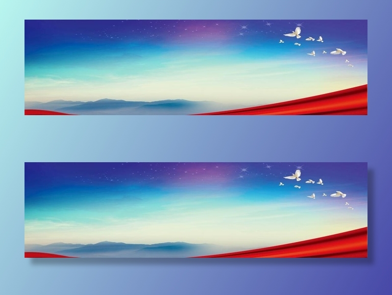 党建蓝色大气背景图片