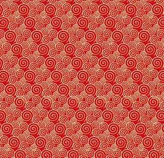 经典烫金圆形祥云纹图片