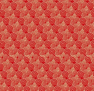 经典烫金圆形祥云纹图片