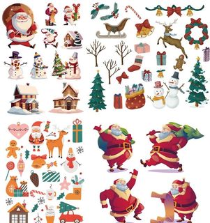圣诞矢量元素图片