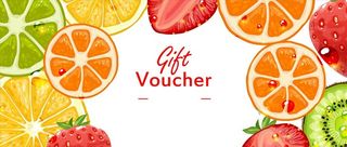 卡通水果橘子草莓海报图片