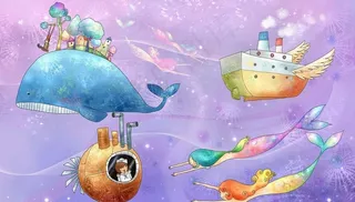 海底世界美人鱼图片