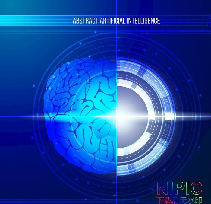 ai人工智能大脑图片ai矢量模版下载