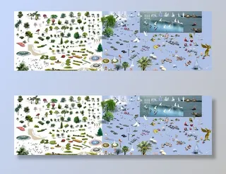 鸟瞰图 效果图后期 必备神器图片