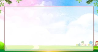 学校绿色草地展板背景图片