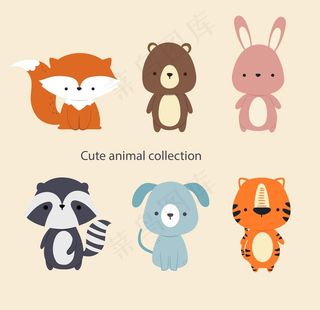 卡通动物图片