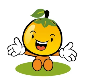 卡通人物 橘子 可爱水果图片