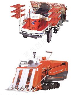 插秧机图片