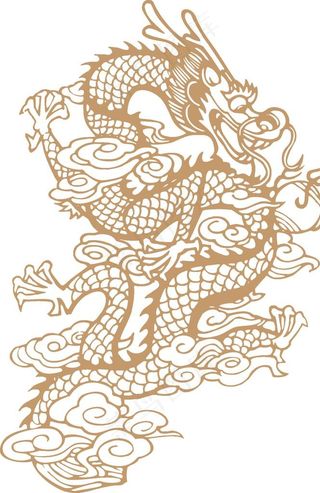 龙团龙凤龙印刷烫金底纹背景纹图图片