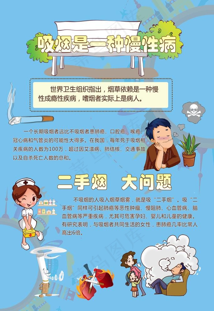 戒烟海报图片