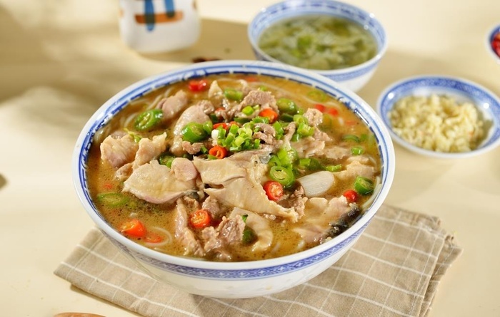 鲜肉鱼片粉图片