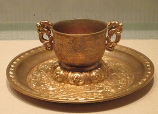 沈阳博物馆 金盘图片